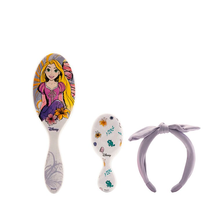 ウェットブラシ ディタングリングブラシ＆ヘアアクセサリーセット