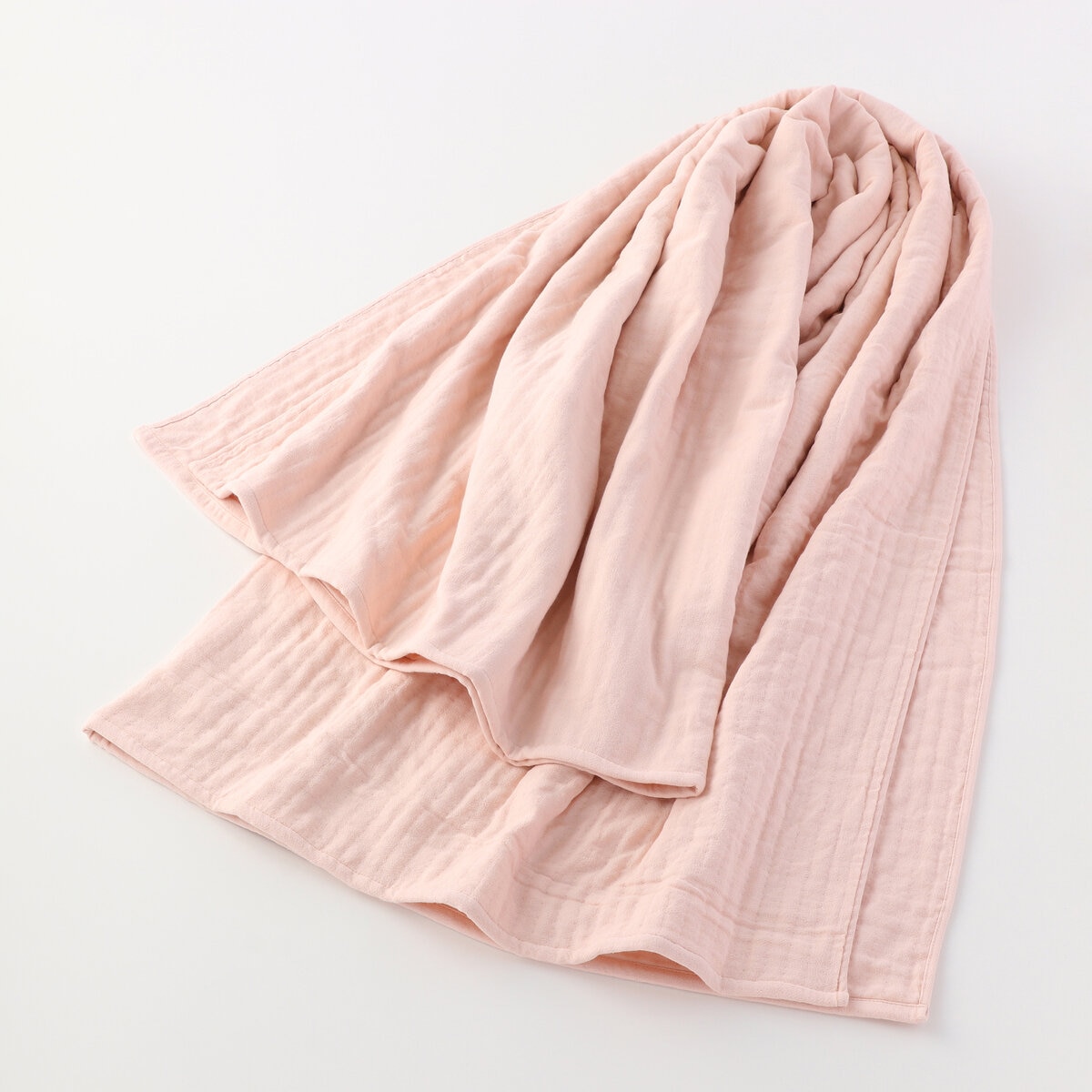 UCHINO やわらか6重ガーゼケット 140 X 190cm アプリコット UCHINO やわらか6重ガーゼケット 140 X 190cm アプリコット