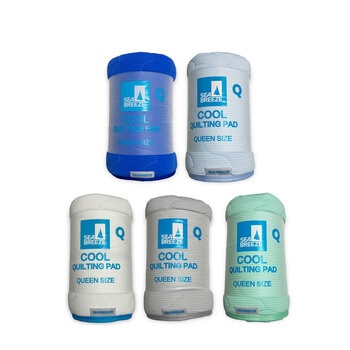 シーブリーズ 冷感敷きパッドシーツ クイーン 160 x 205cm