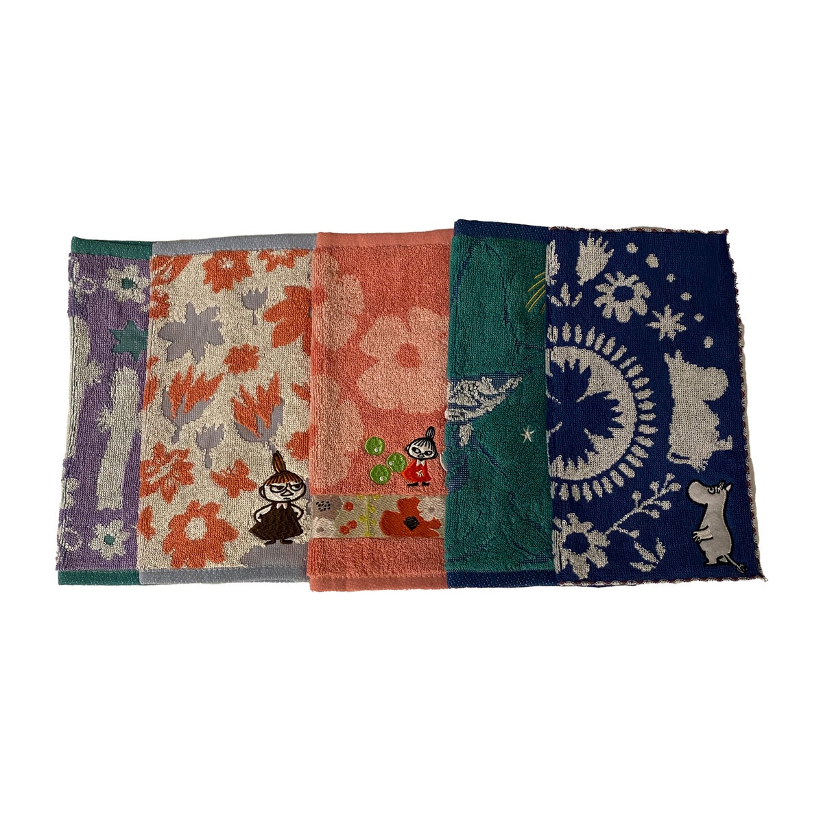 ムーミン ハンカチ 5枚 セット ムーミン ハンカチ 5枚 セット