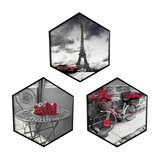 クリスタルアート ルージュ 3枚セット