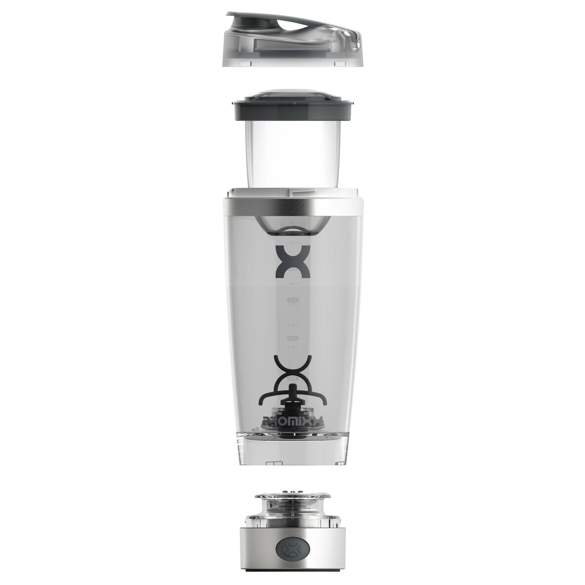 PROMIXX PRO シェイカー シルバーホワイトグレー