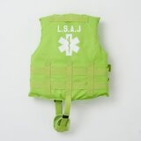 キッズ フローティング ベスト ライム L