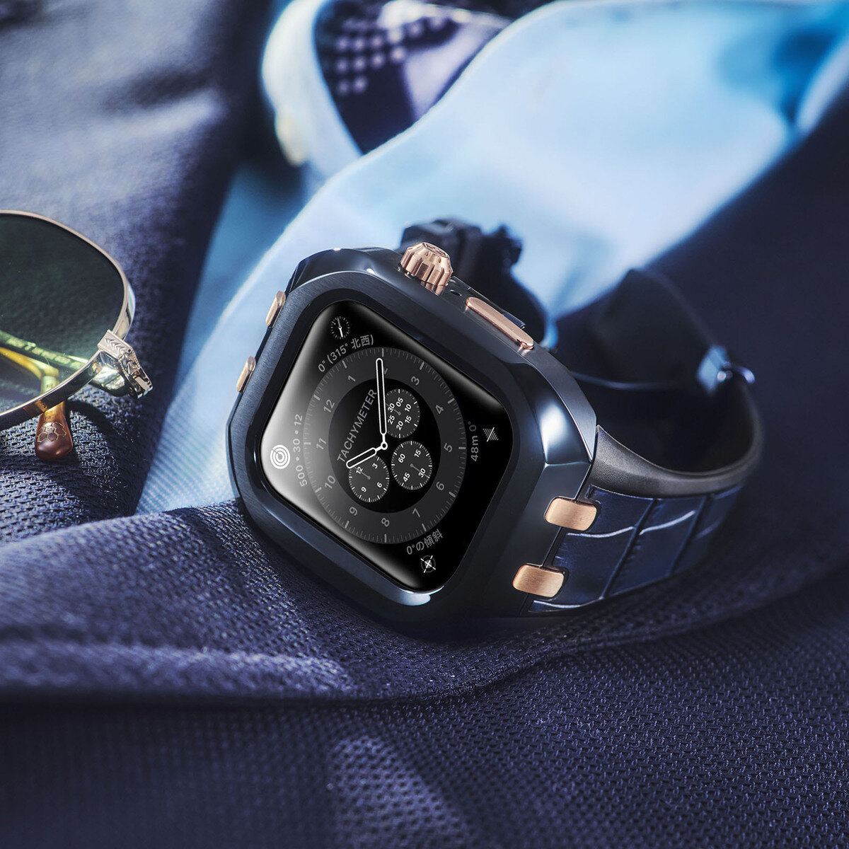 HUMBLE RICH Apple Watch ケース 11/10対応 46mm - 1046CL04BLYLBLB