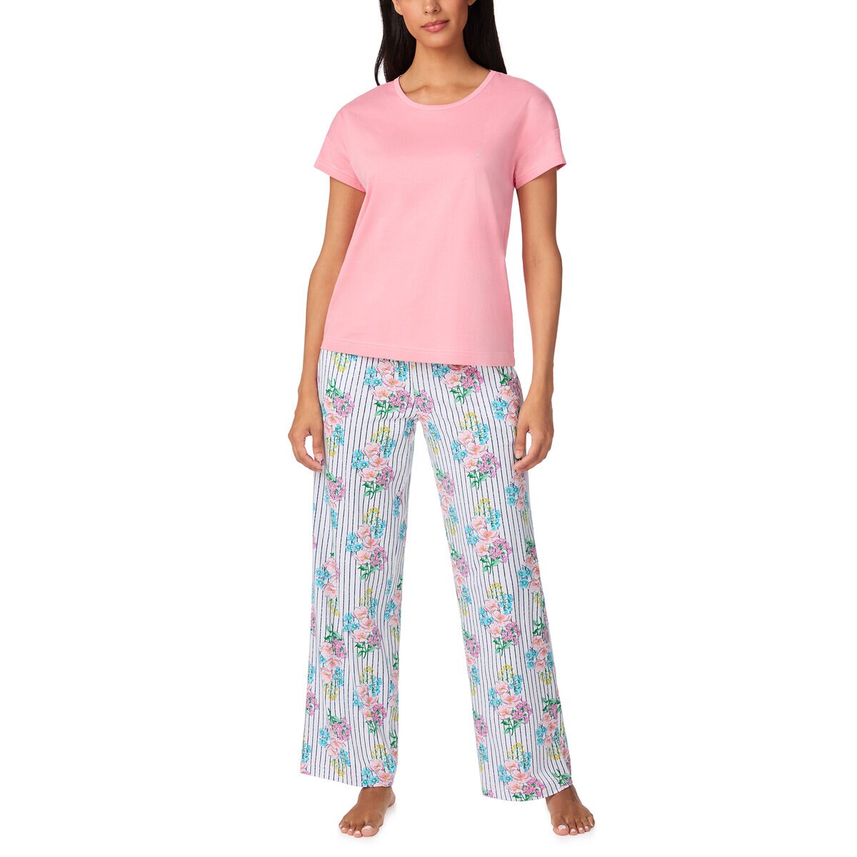 ノーティカ レディース パジャマセット サーモンピンク S