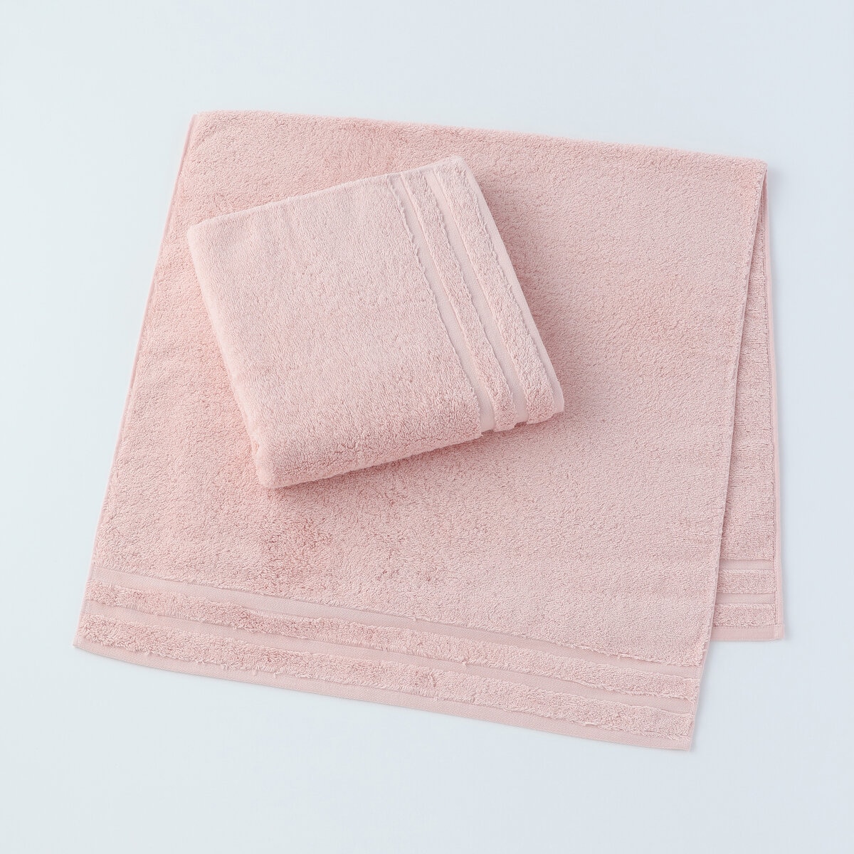 UCHINO 贅沢ボリューム バスタオル 2枚組 60cm x 120cm オレンジ