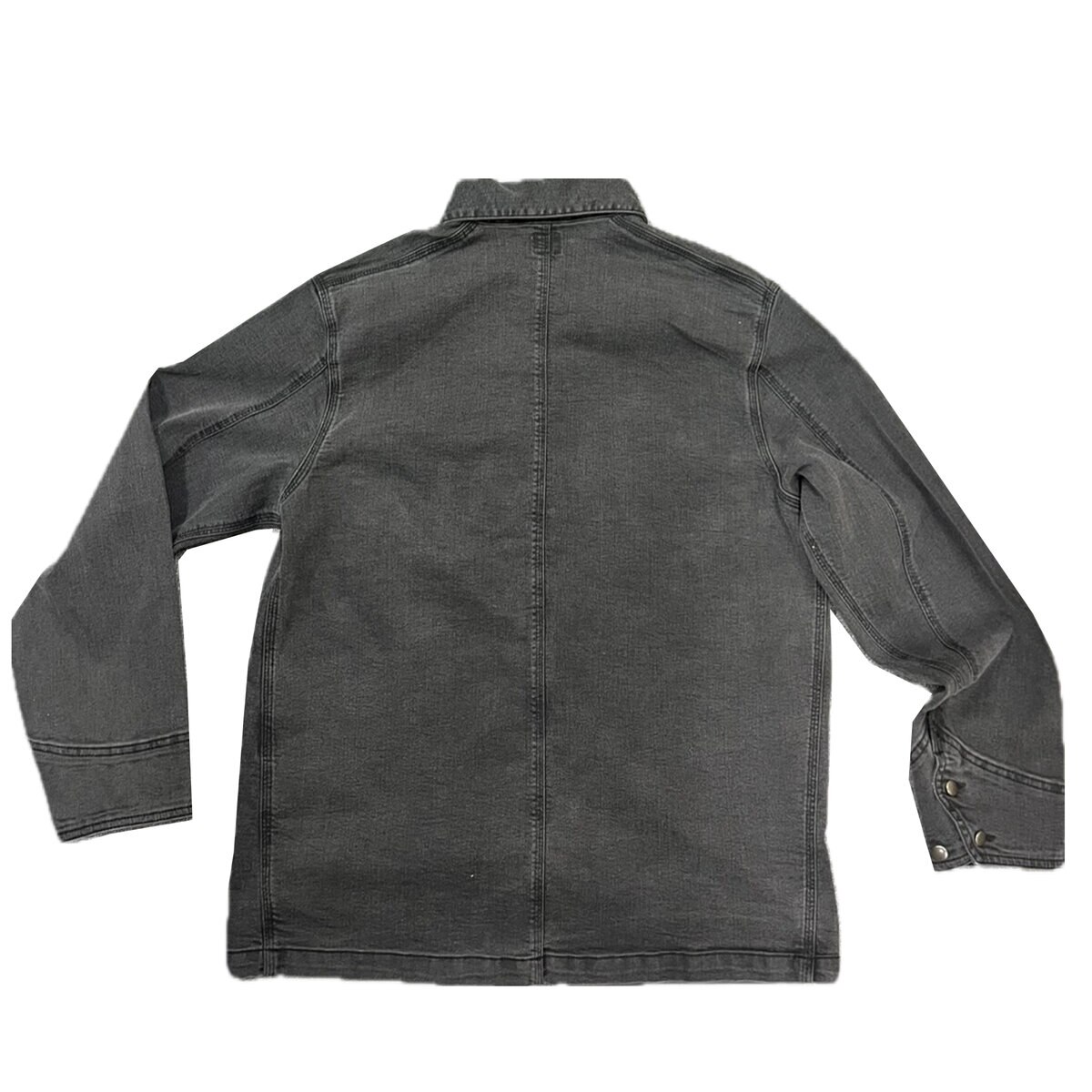 ヘインズ ストレッチデニムカバーオール / ブラック / LL