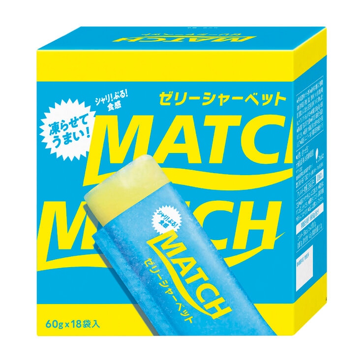 マッチ ゼリーシャーベット 60g x 18袋 マッチ ゼリーシャーベット 60g x 18袋