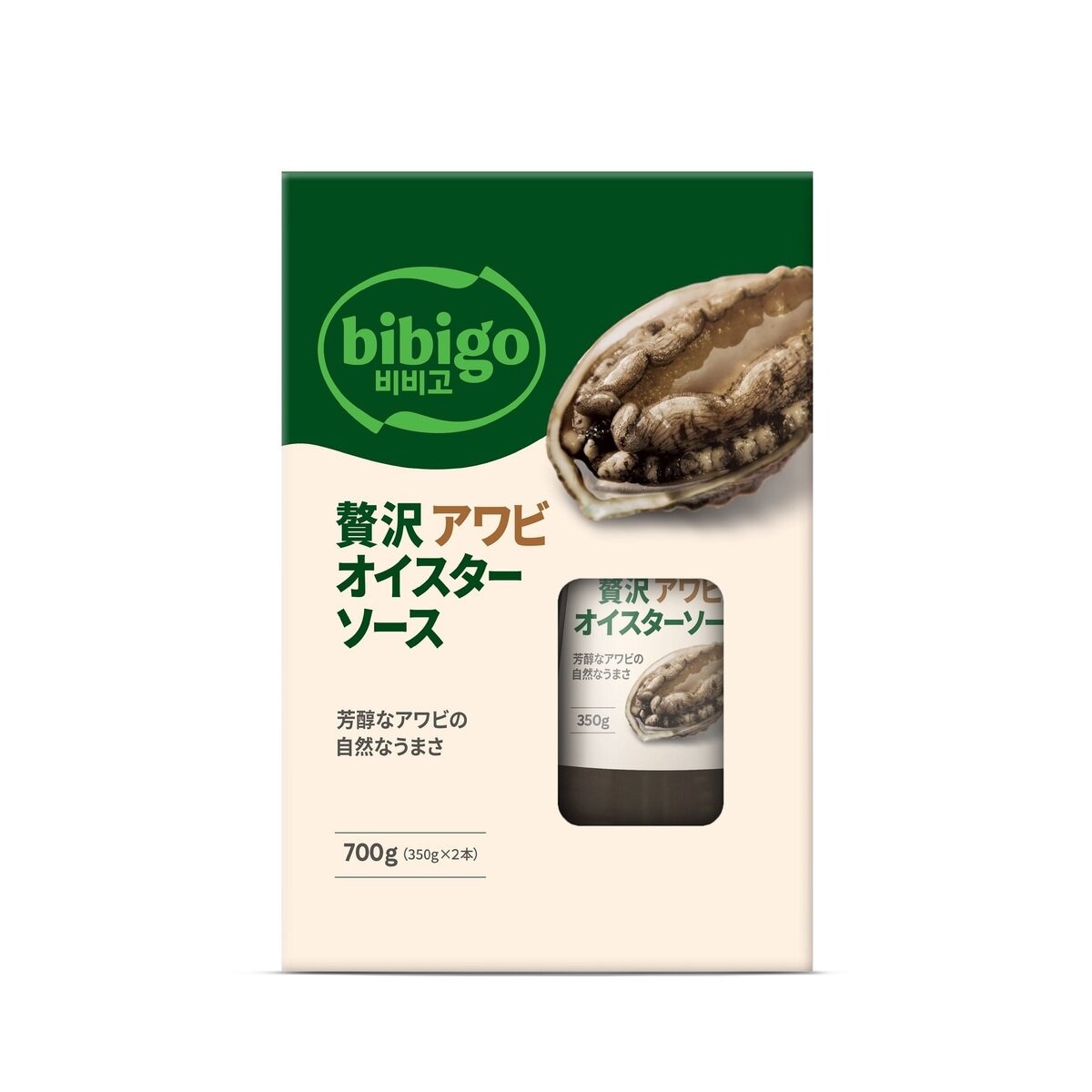 ビビゴ 贅沢アワビオイスターソース 350ｇ x 2本