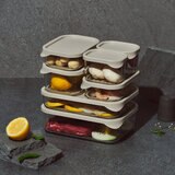 グラスロック ガラス食品保存容器 モジュラー 14点セット