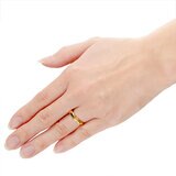 18K イエローゴールド マリッジリング ハーモニー 3mm幅 日本サイズ：12号 刻印あり