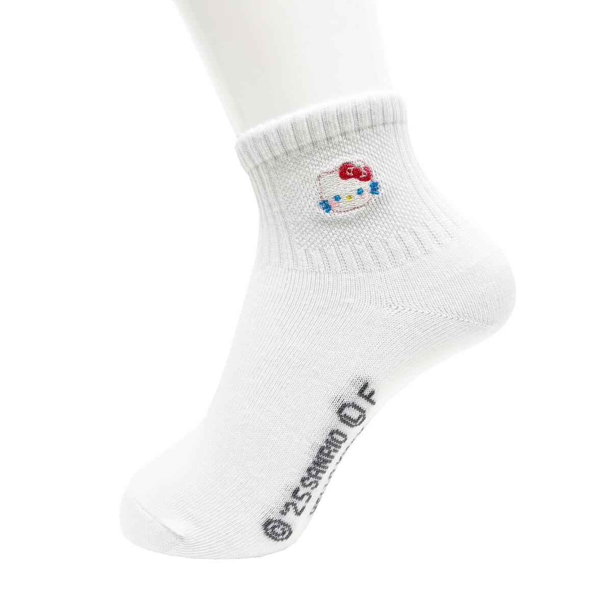 サンリオ スクール ソックス 4足組 ホワイト