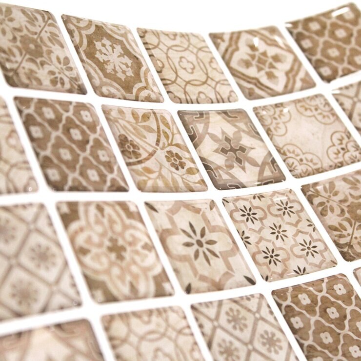 Unidesign タイルステッカー 6枚 31cm x 31cm シャトー X3