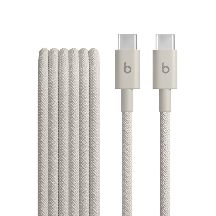 Beats USB-C - USB-C 編み込み式充電ケーブル (1.5m) サージストーン Beats USB-C - USB-C 編み込み式充電ケーブル (1.5m) サージストーン