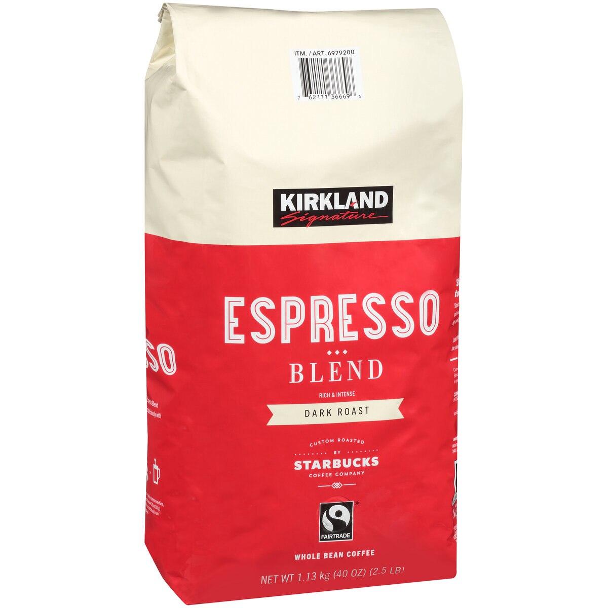 カークランドシグネチャー スターバックス エスプレッソブレンド コーヒー（豆）1.13kg | Costco Japan