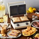 ブルーノ ピーナッツ グリルサンドメーカー ダブル エクリュ BOE092-ECRU