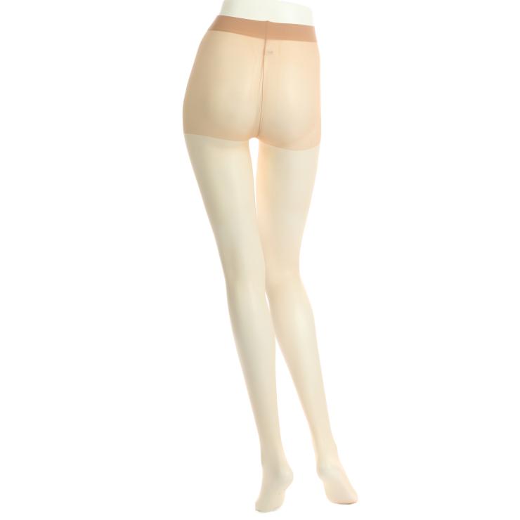 アツギ 着圧ストッキング 7足組 ヌーディベージュ L/XL