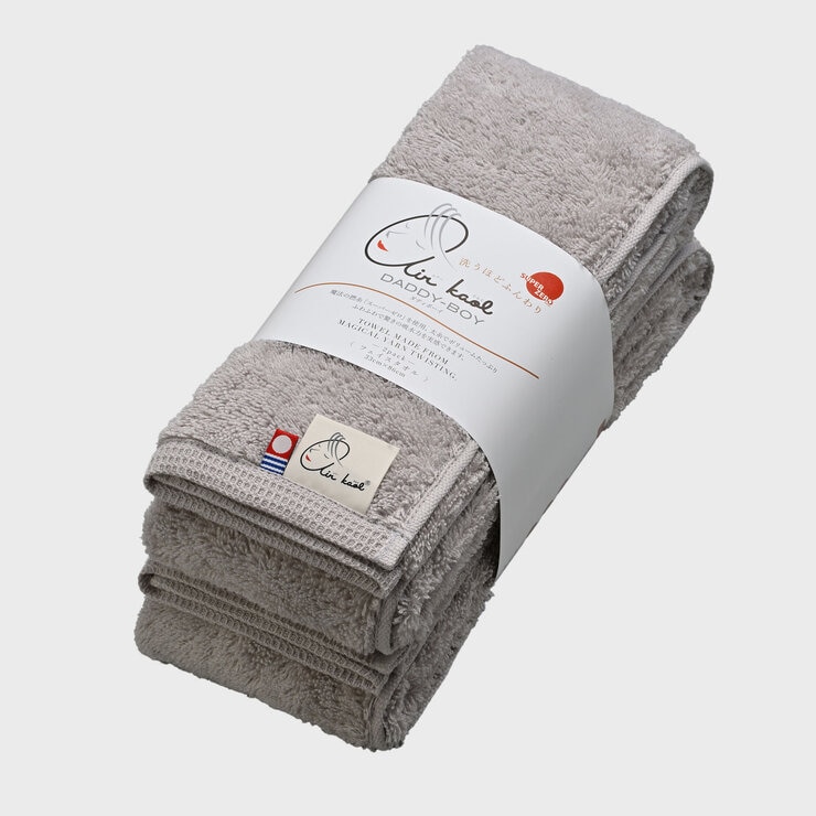 エアーかおる ダディボーイ フェイスタオル 今治 33cm x 86cm 2枚組