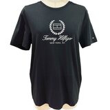 トミーヒルフィガー レディース フラッグ 半袖Tシャツ ブラック XL