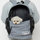 アウトドア プロダクツ ペットリュック M サイズ　ヒッコリーブラック