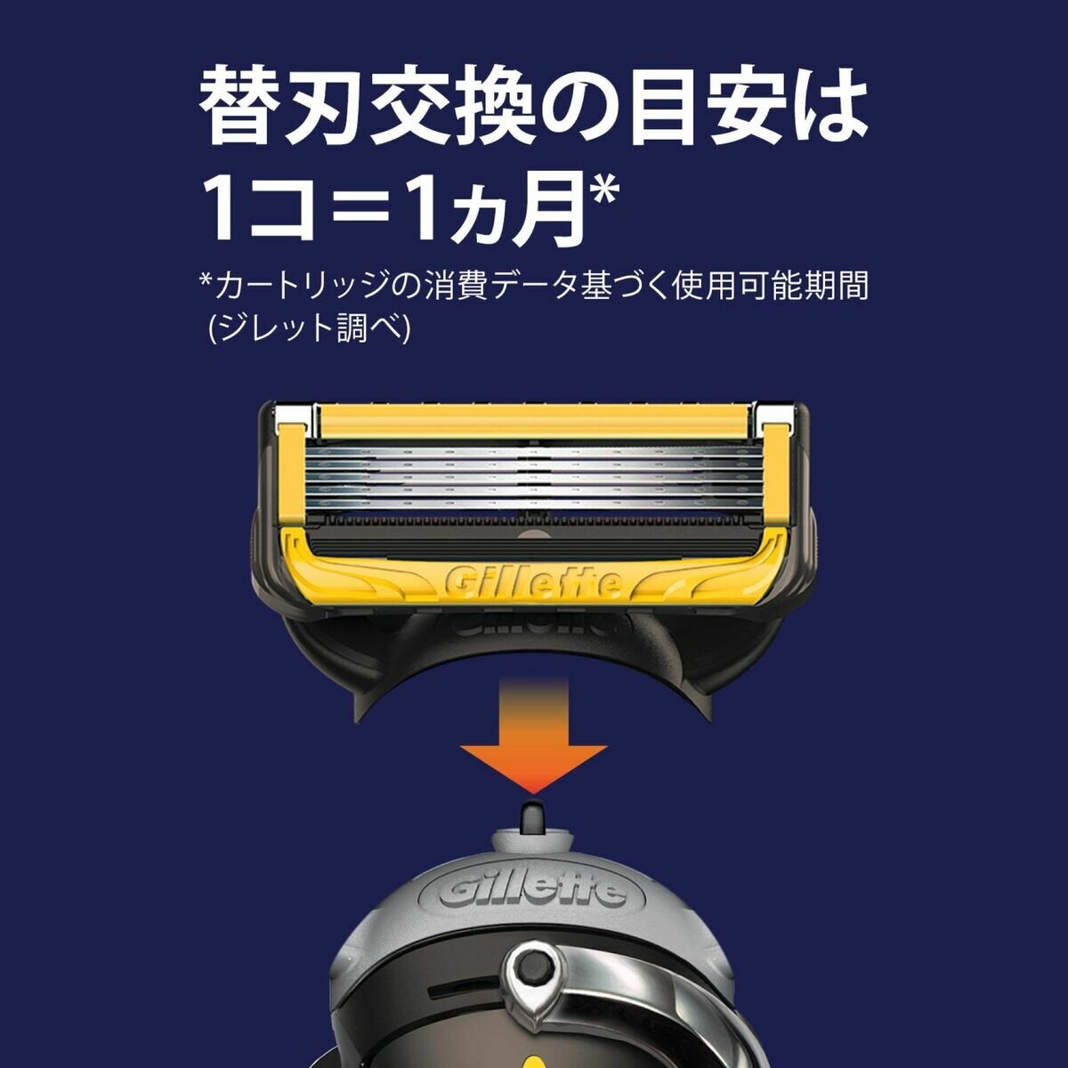 ジレット プロシールド マニュアル 本体 + 替刃6個