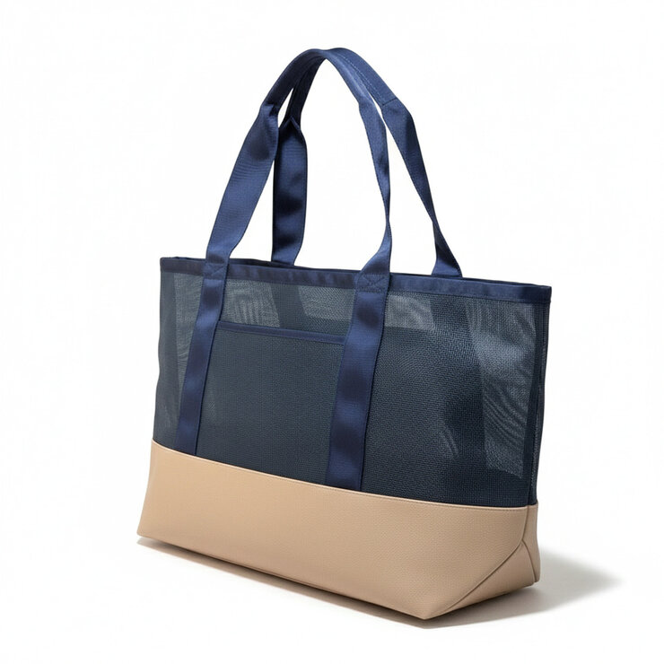 BEACHCOMBER メッシュトート ネイビー