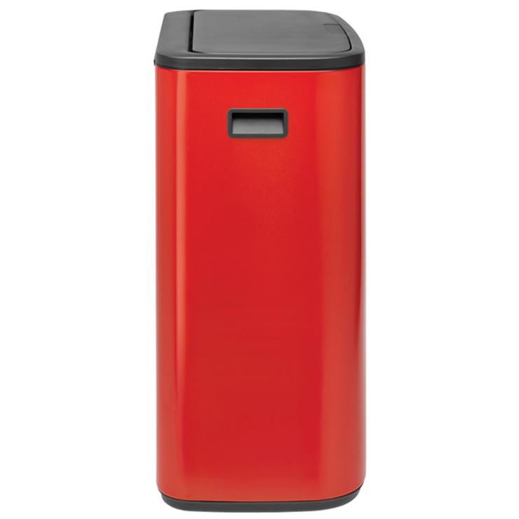 ブラバンシア Boタッチビン 60L タッチ式ごみ箱 パッションレッド 223044