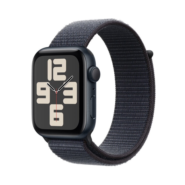 Apple Watch SE（第2世代・GPSモデル）- 44mmミッドナイトアルミニウムケース