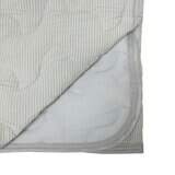 シーブリーズ 接触冷感 敷パッド シングルサイズ グレー 100cm x 205cm