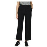 ソレチア レディース ナイロンワイドパンツ ブラック XL