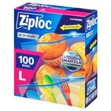 ジップロック イージージッパー Lサイズ 100枚 ジップロック イージージッパー Lサイズ 100枚
