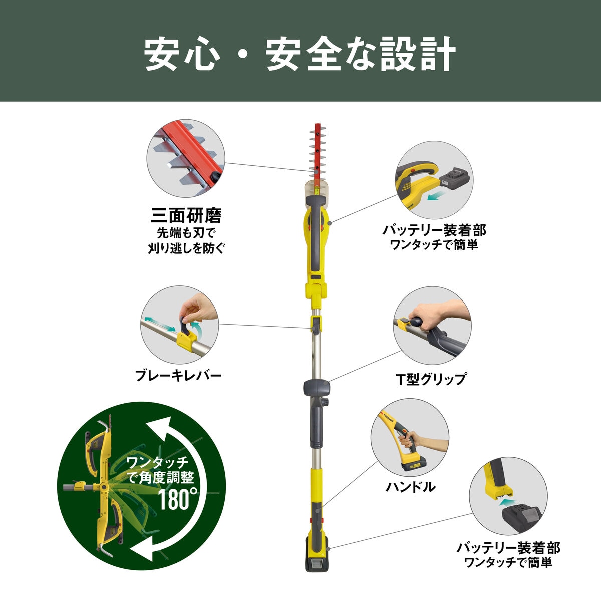 ムサシ 18V 充電式スリムバリカン QP-250
