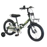 ロゴス 16インチ 子供用 折り畳み自転車 LG-16FD カーキ