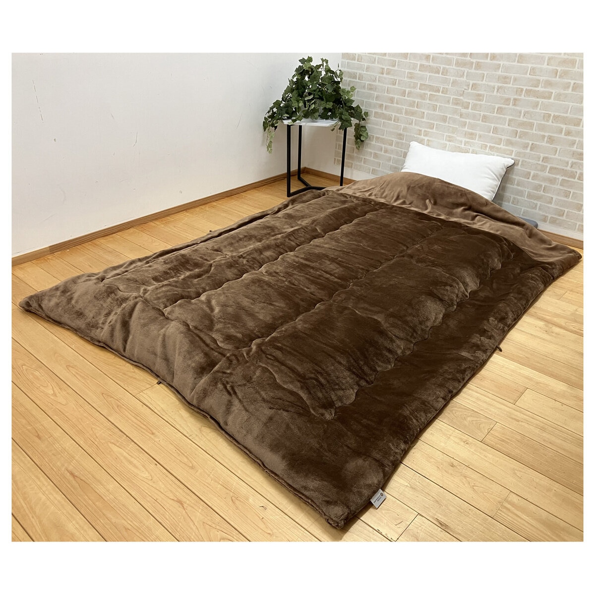 昭和西川 フランネルボア掛け布団 150cm x 200cm ブラウン | Costco Japan