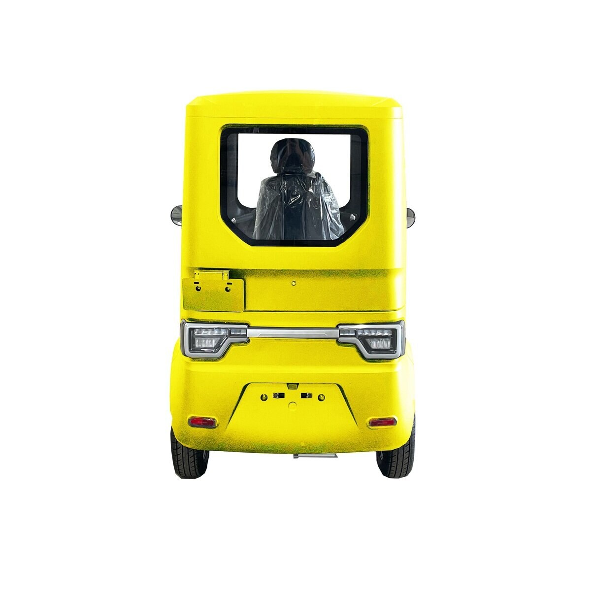 １点限り　ビークルファン　EVトゥクトゥク　電動トライク　専用カバー　シルバー色 電動トゥクトゥク】 専用レインカバー FAVICLE ファビクル