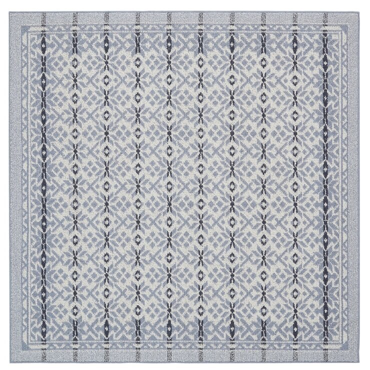 スミノエ グランウール ノルディックルミ ラグ 190x240cm ブルー スミノエ グランウール ノルディックルミ ラグ 190x240cm ブルー