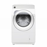 シャープドラム式洗濯乾燥機 洗濯 11kg 乾燥 6kg / クリスタルホワイト / 右開き