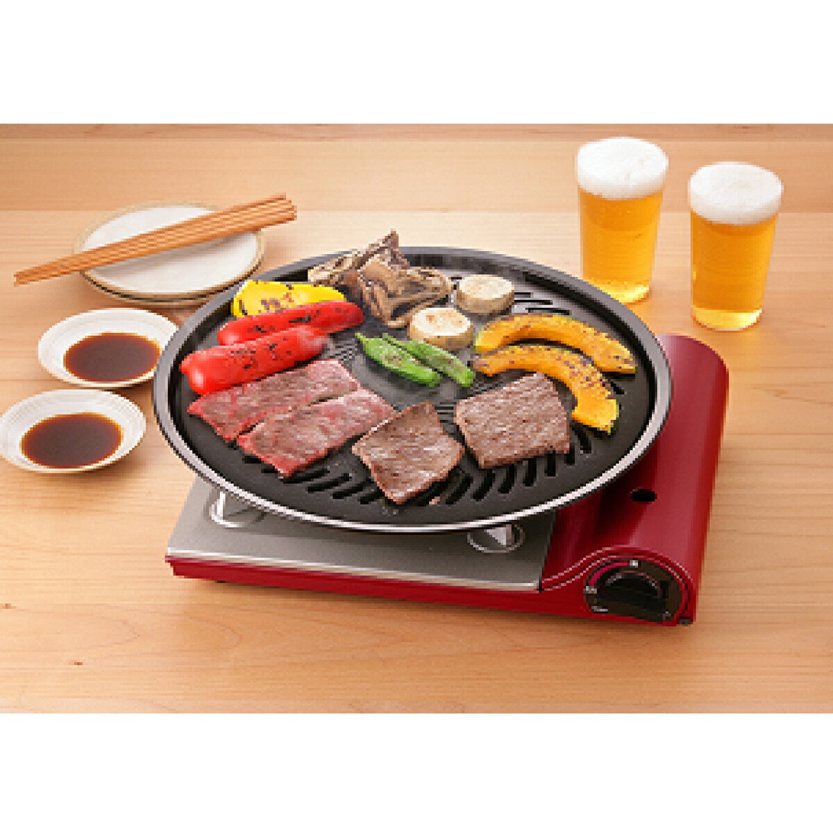 イワタニ ガスコンロ 焼肉プレートセット TAS-1 Y3