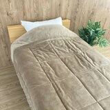 ロマンス小杉 ブラックシリカ ボア布団 シングル 140cm x 200cm