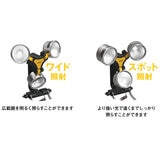RITEX LED x 3灯    スーパーワークライト   WT-1000