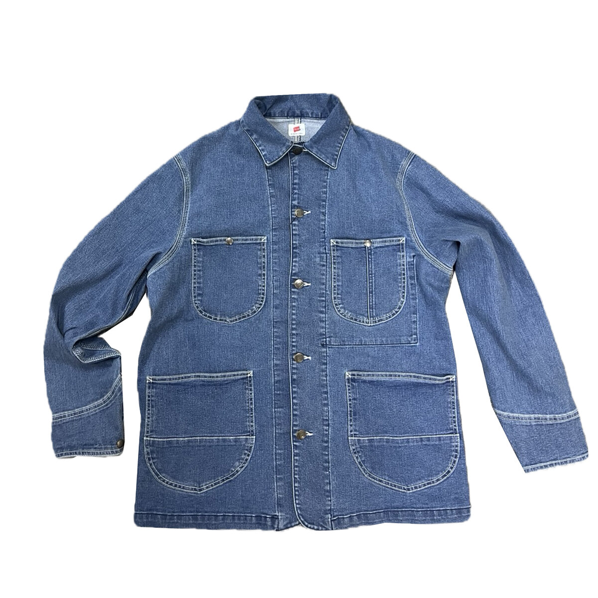 ヘインズ ストレッチデニムカバーオール ユニセックス