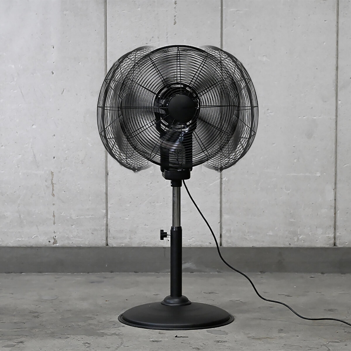 YAMAZEN 3D 45cm DC 扇風機 YDC-3D45BK