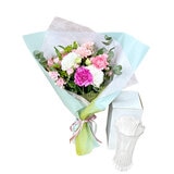 カーネーションの花束 ピンク 母の日期間配送 お届け日5月4日～5月10日