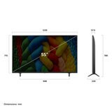 LG 55インチ 4K 液晶テレビ 55NANO80AJA