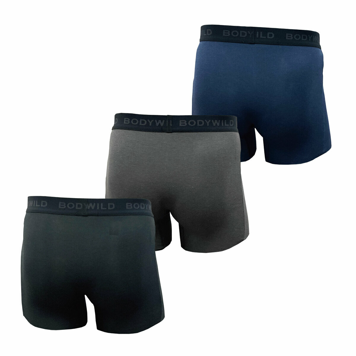 ボディワイルド カットオフ ボクサー 3枚組