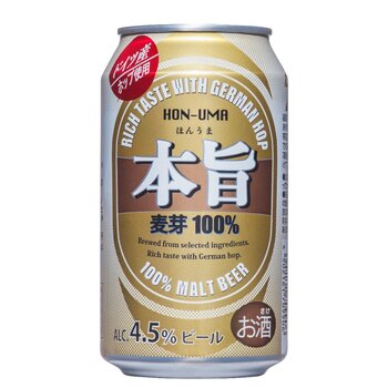 本旨　麦芽100% 350 ml x 24缶