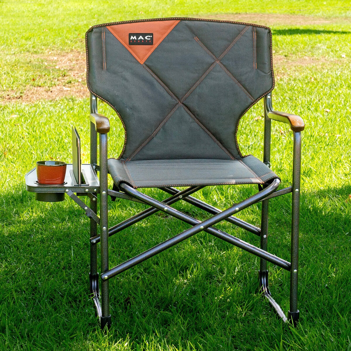 マックスポーツ ディレクターズチェア ひじ掛け付き