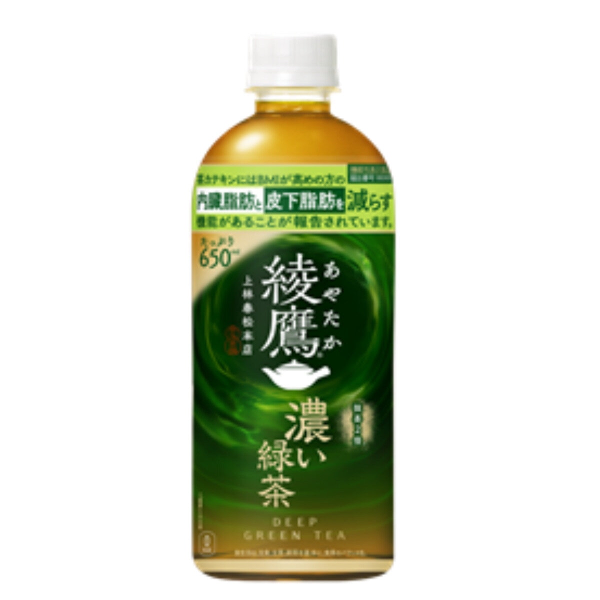 綾鷹 濃い緑茶 650ml x 24本入り