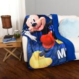 ディズニー キャラクターブランケット ミッキー（ブルー）