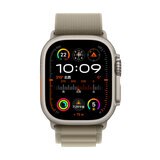 Apple Watch Ultra 2（GPS + Cellularモデル）- 49mmチタニウムケースとオリーブアルパインループ - M